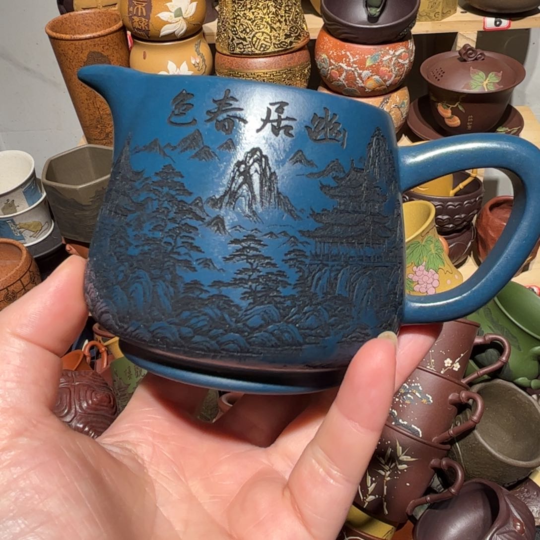 紫砂茶杯宜兴紫砂主人杯