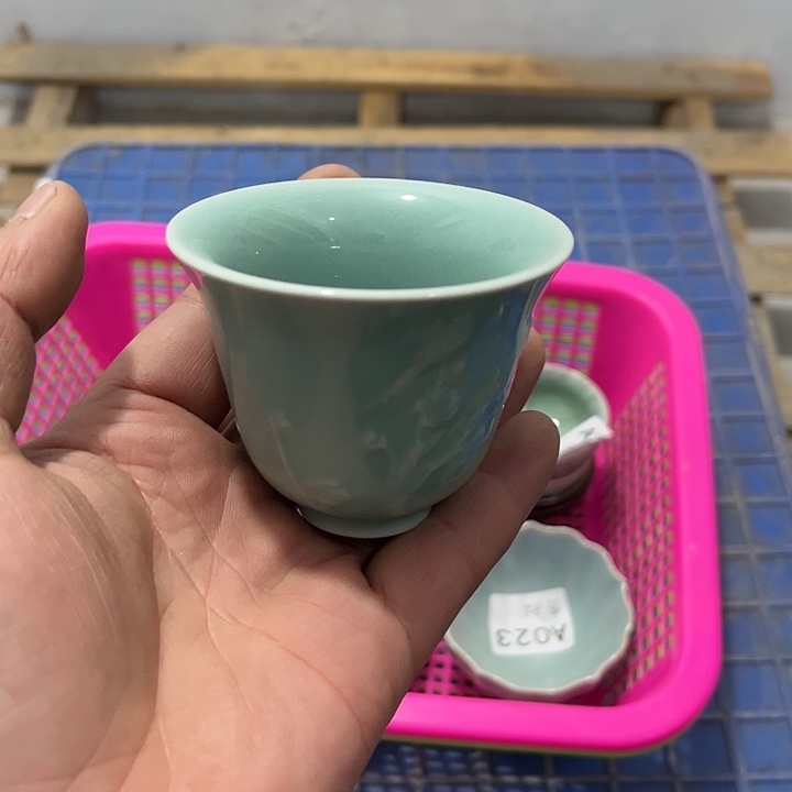 方***妍茶具默认微瑕瓷器、茶具、壶、摆件，介意勿拍 