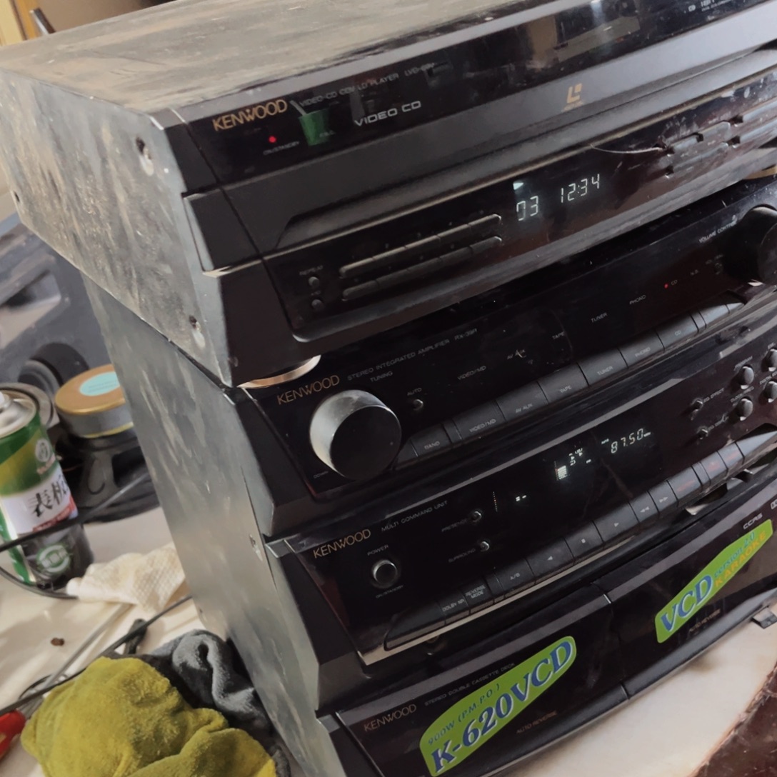 8新建武39R通电，功放正常，包邮