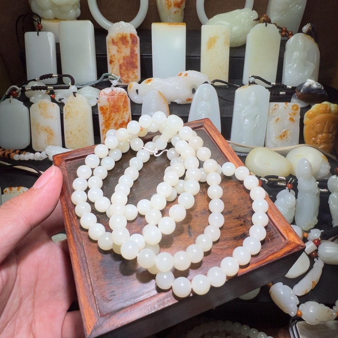 和田玉项链未镶嵌志****生