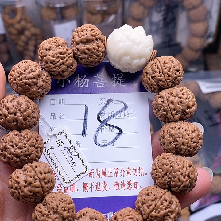 金刚菩提手串20铁骨双龙