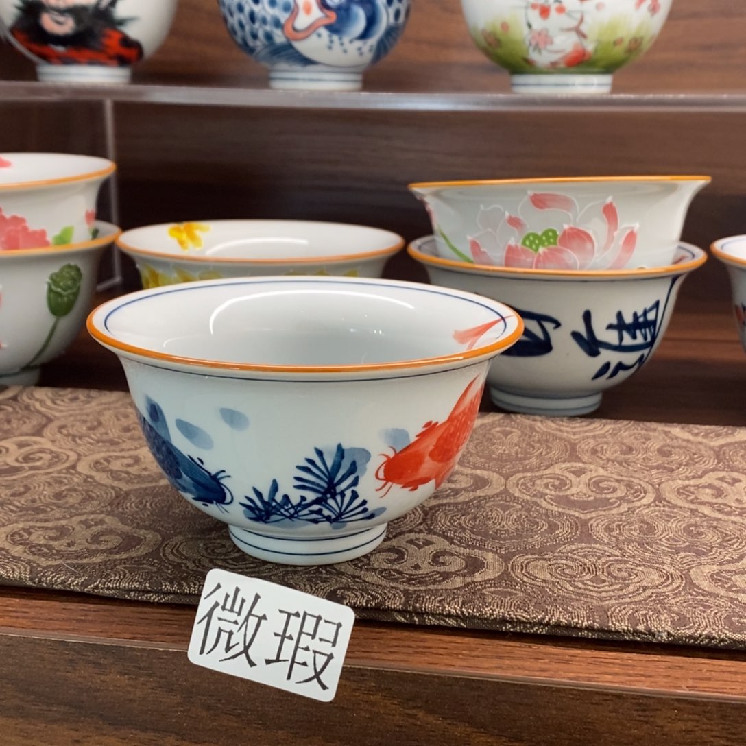 釉下彩手工绘制手工绘制