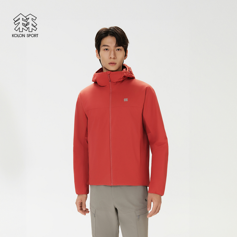 KOLON SPORT可隆保暖棉衣防泼水透湿防风防静电男士轻量保暖棉服