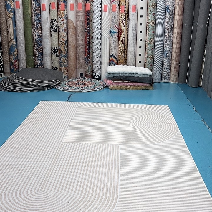 混纺200×300正负1-3厘米乳胶棉布底比利时绒染色瑕疵