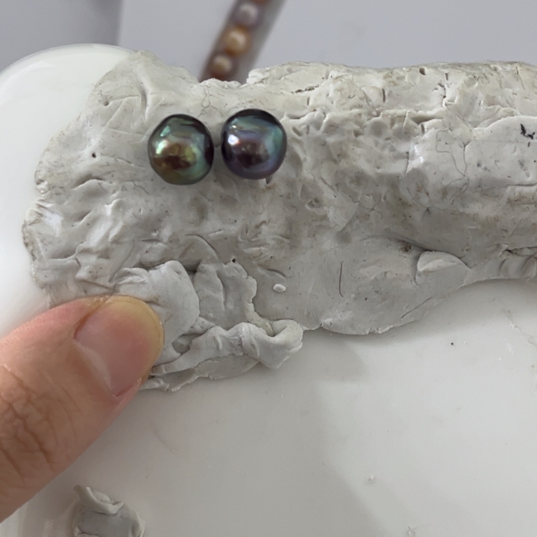 淡水珍珠手绳银S925镶嵌