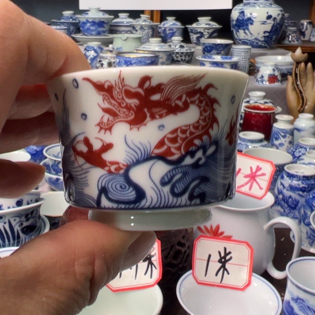 摆件新*适景德镇青花瓷器