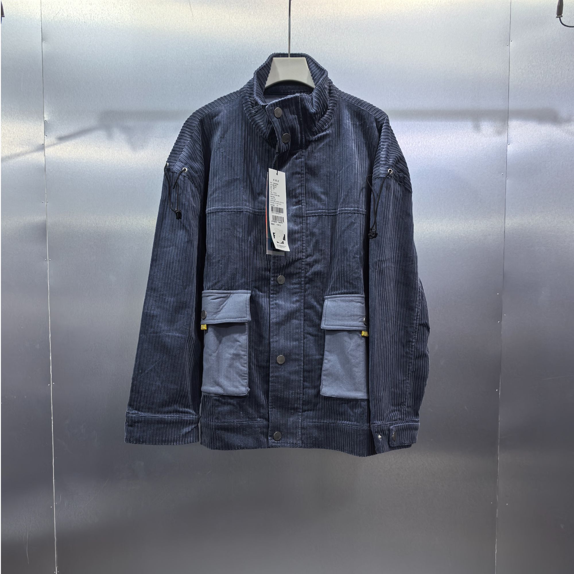 W09-111353-BBA春秋季立体口袋设计夹克外套