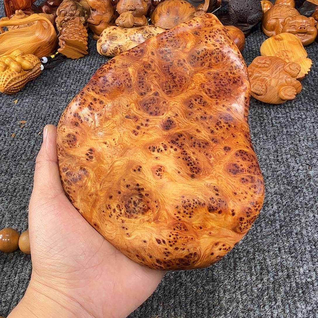 常***乐崖柏太行崖柏崖窝陈化黑金刚瘤花摆件