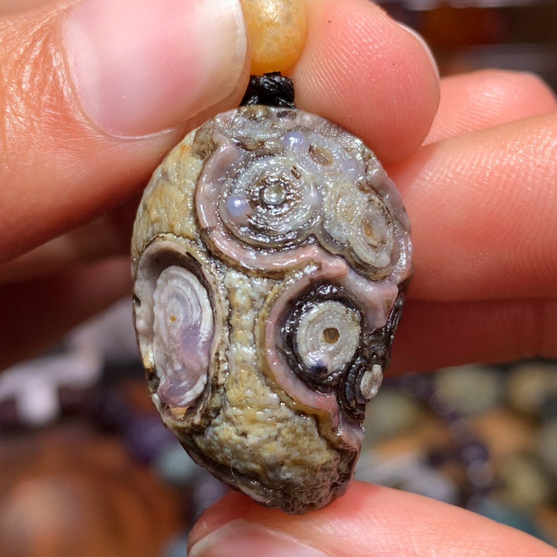 未镶嵌玛瑙/玉髓珠宝半成品