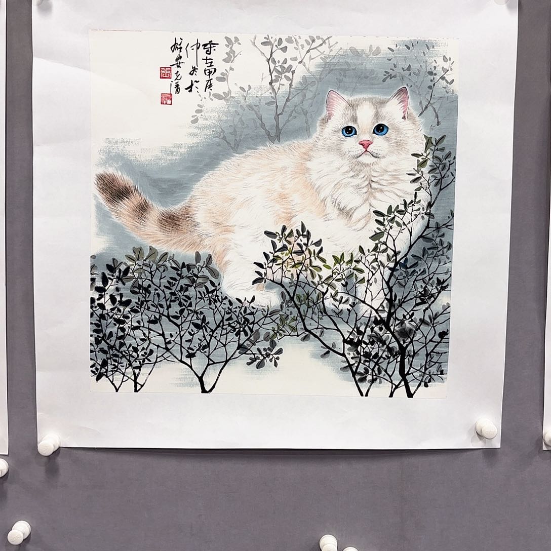 国画国画纯手绘作品请放心去藏