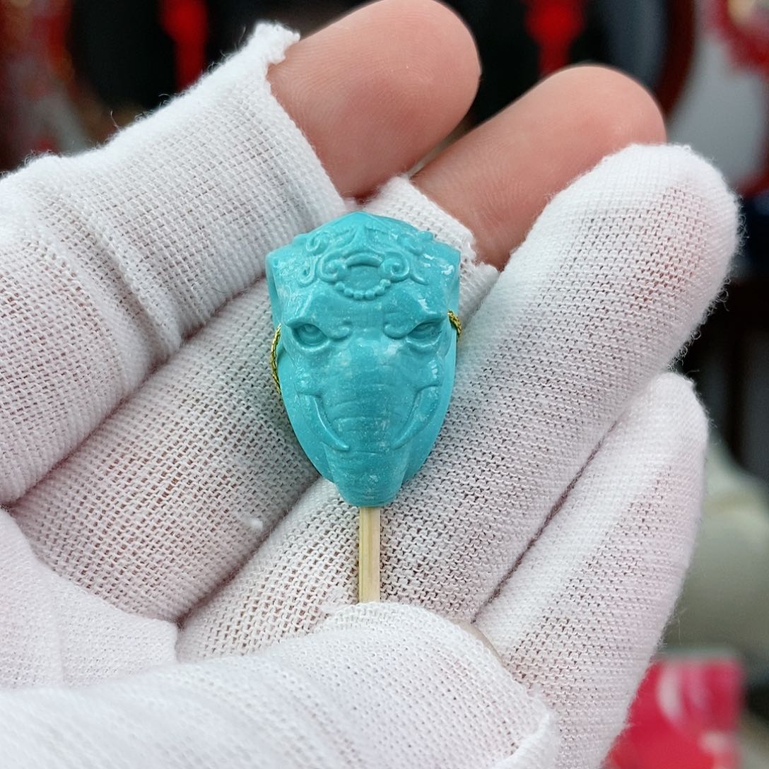 绿松石珠宝奇石未镶嵌