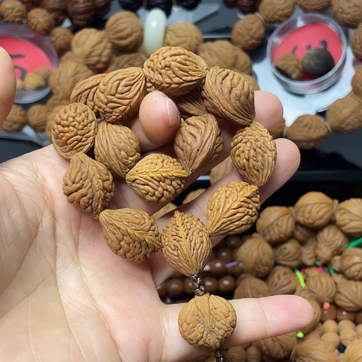 C***g把件桃核桃枭手持16尺寸16颗无修