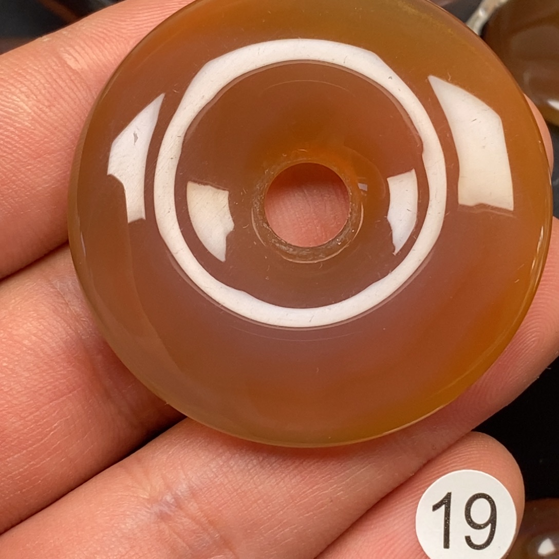 碧***天玛瑙/玉髓未镶嵌颈饰挂件