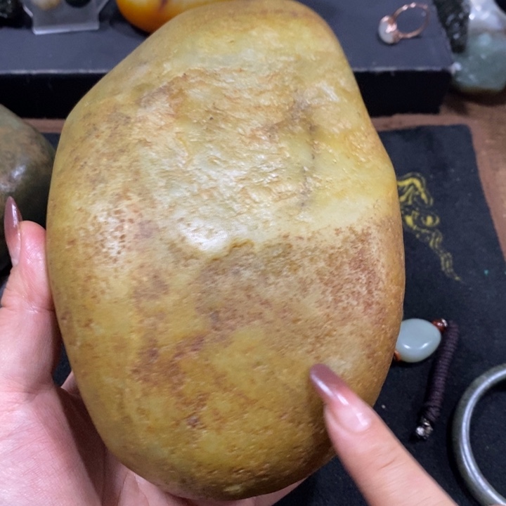 龙***幺和田玉未镶嵌挂件