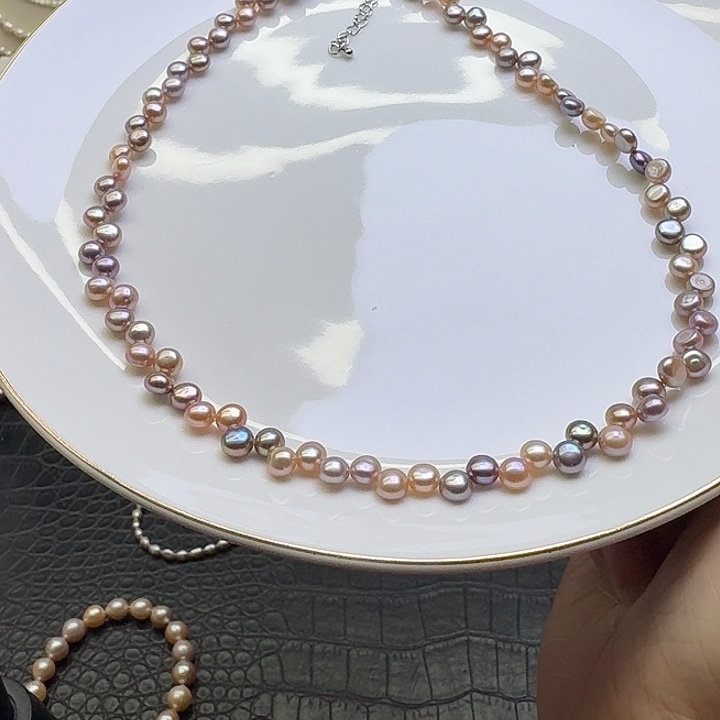 耳饰淡水珍珠合金