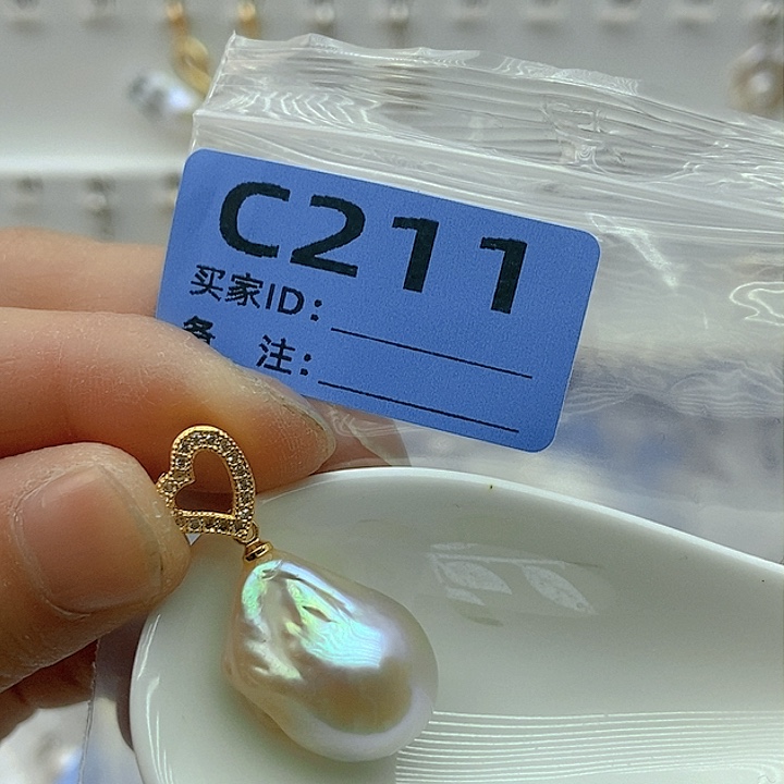 淡水珍珠颈饰未镶嵌