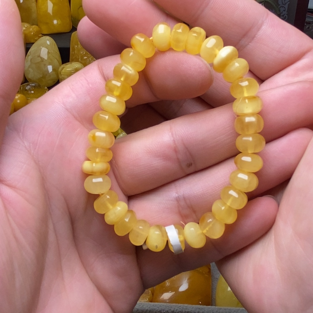 琥珀未镶嵌裸石蜜蜡