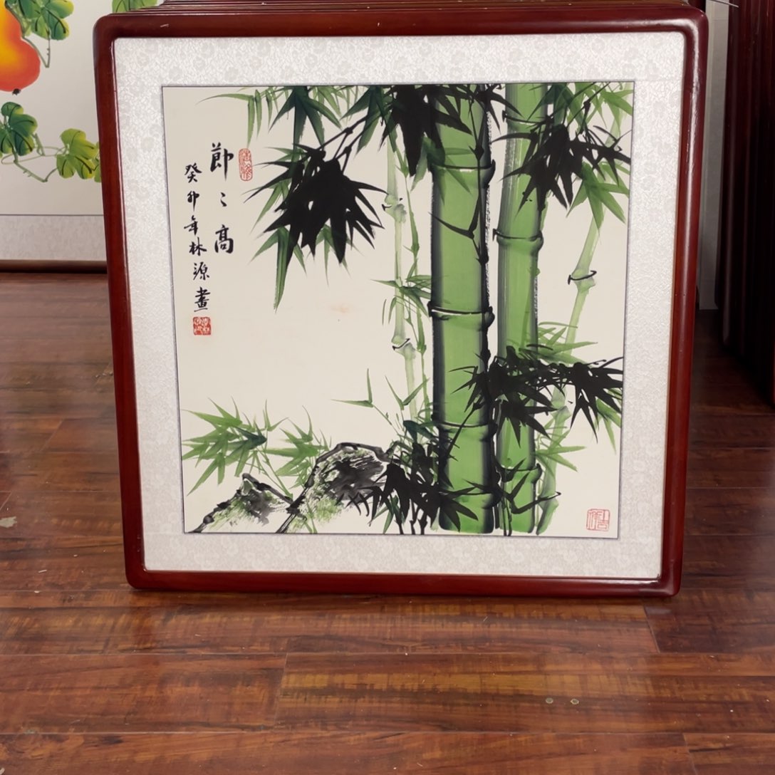 国画带框尺寸63*63厘米