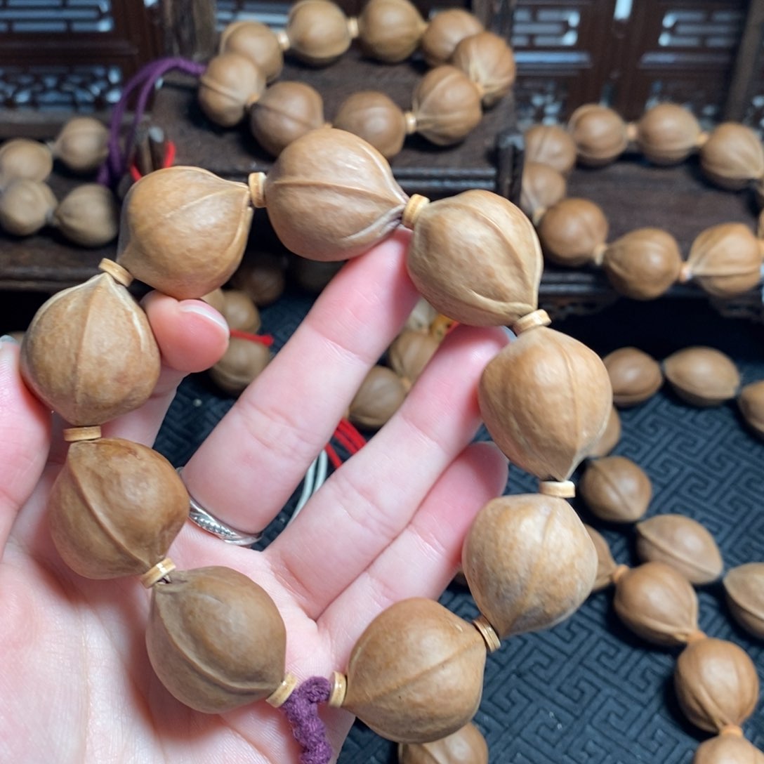 橄榄核手串/手链为***盐2226梅林铁三花橄榄核