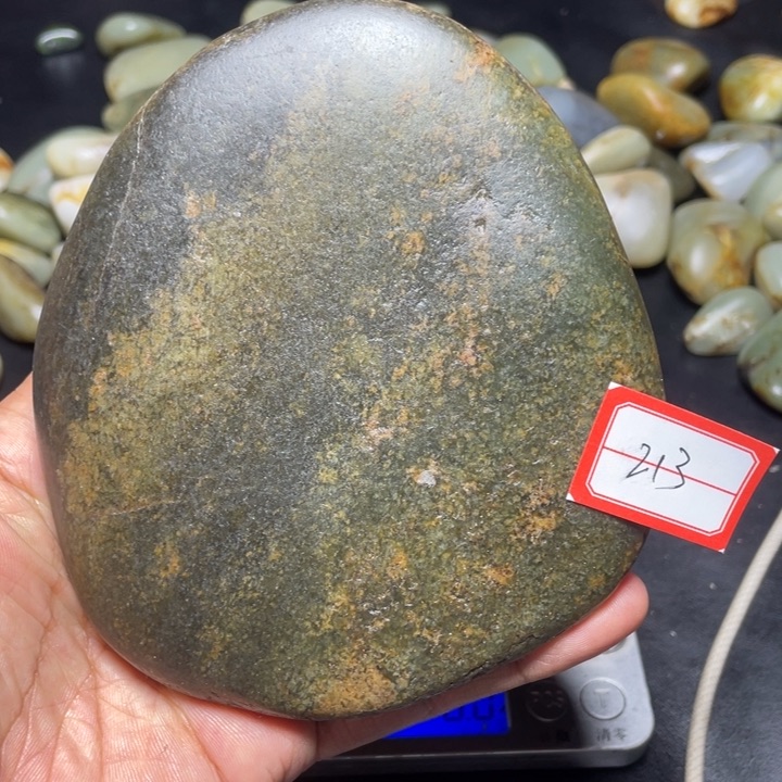 和田玉未镶嵌颈饰213