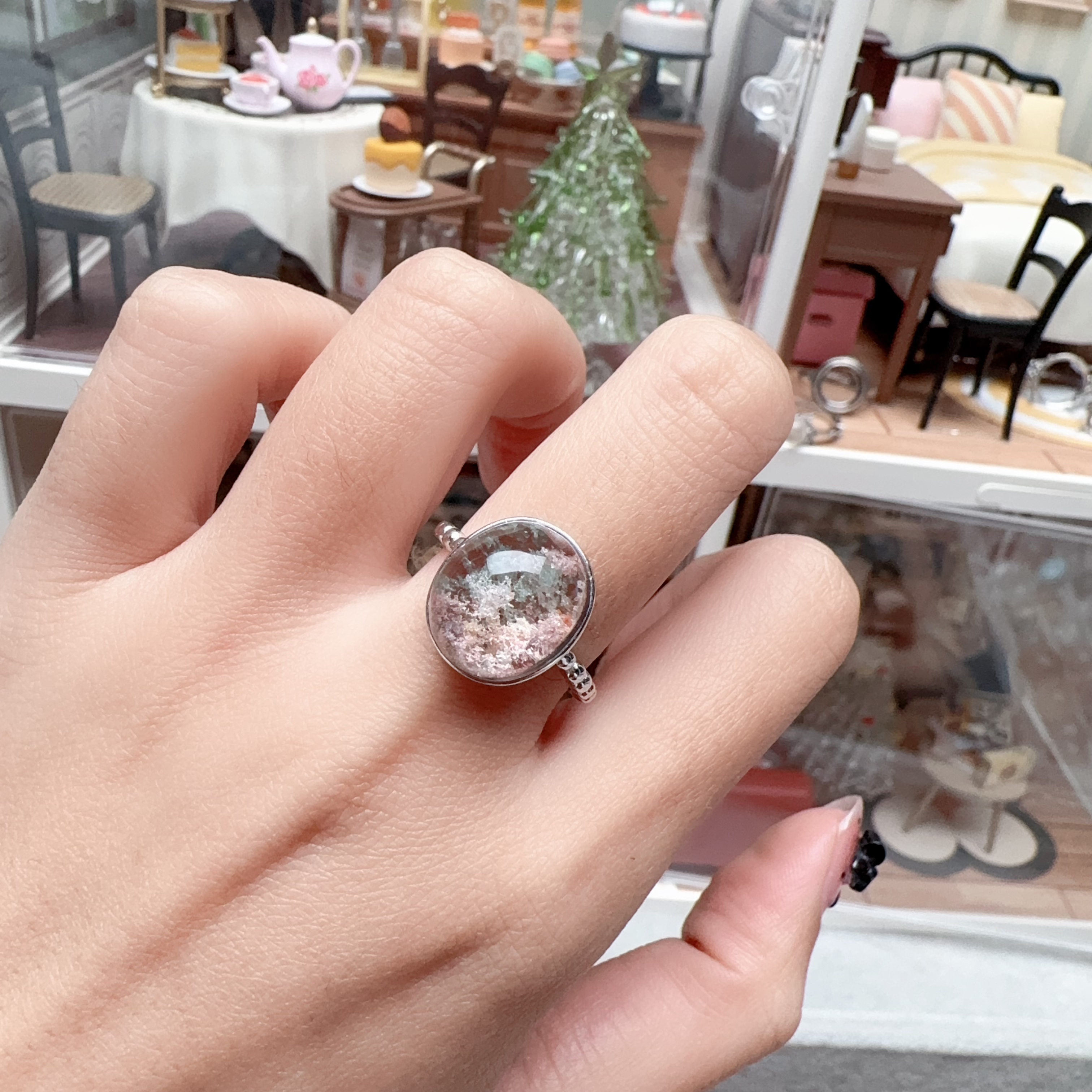 定制款彩幽灵戒指