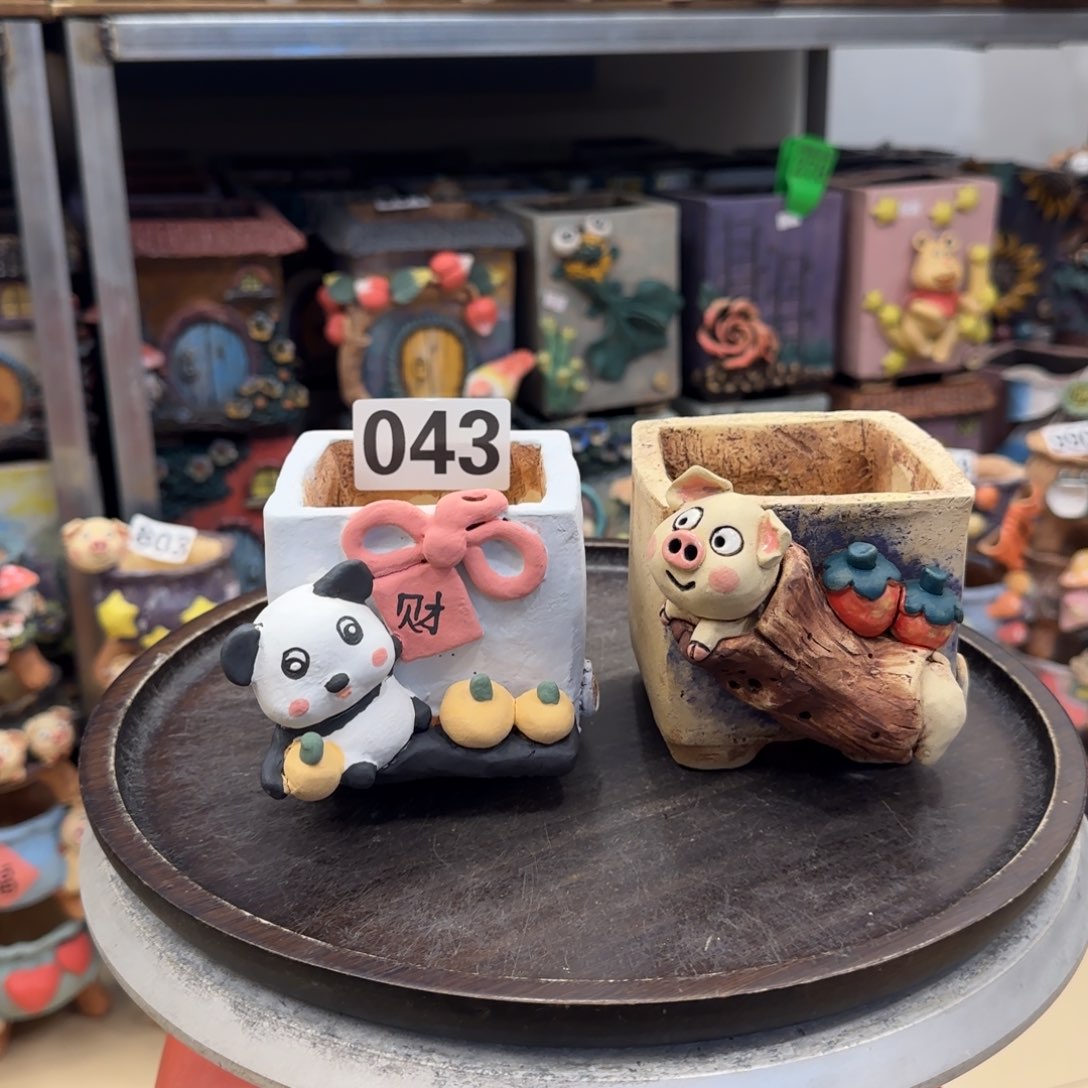 【闪购商品】陶瓷粗陶手捏