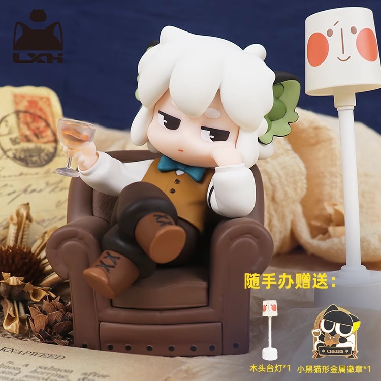 【现货】罗小黑 切尔斯·罗·小黑 手办 潮玩摆件正品