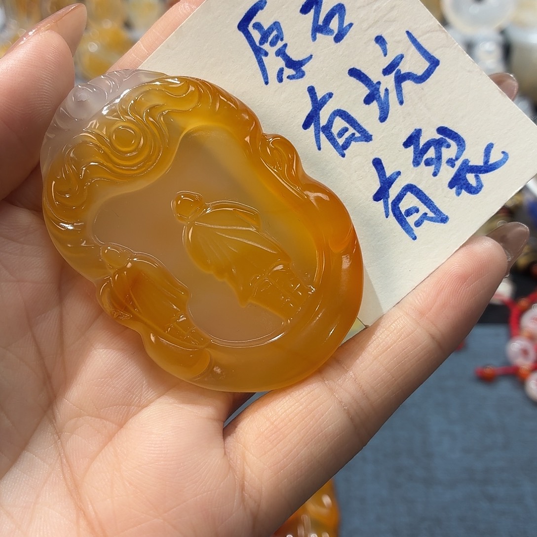玛瑙/玉髓未镶嵌颈饰