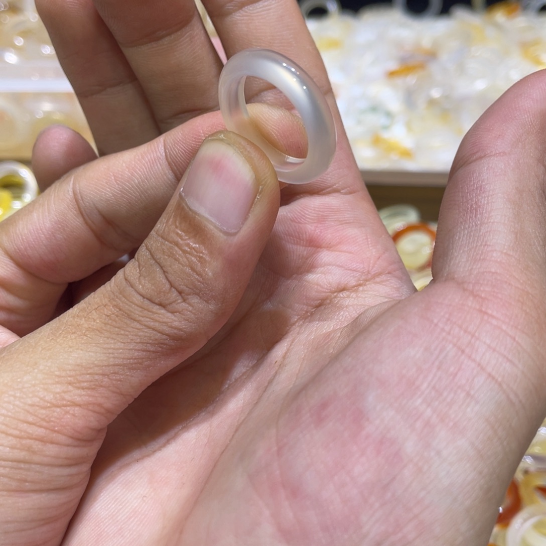 玛瑙/玉髓未镶嵌戒指580号港13