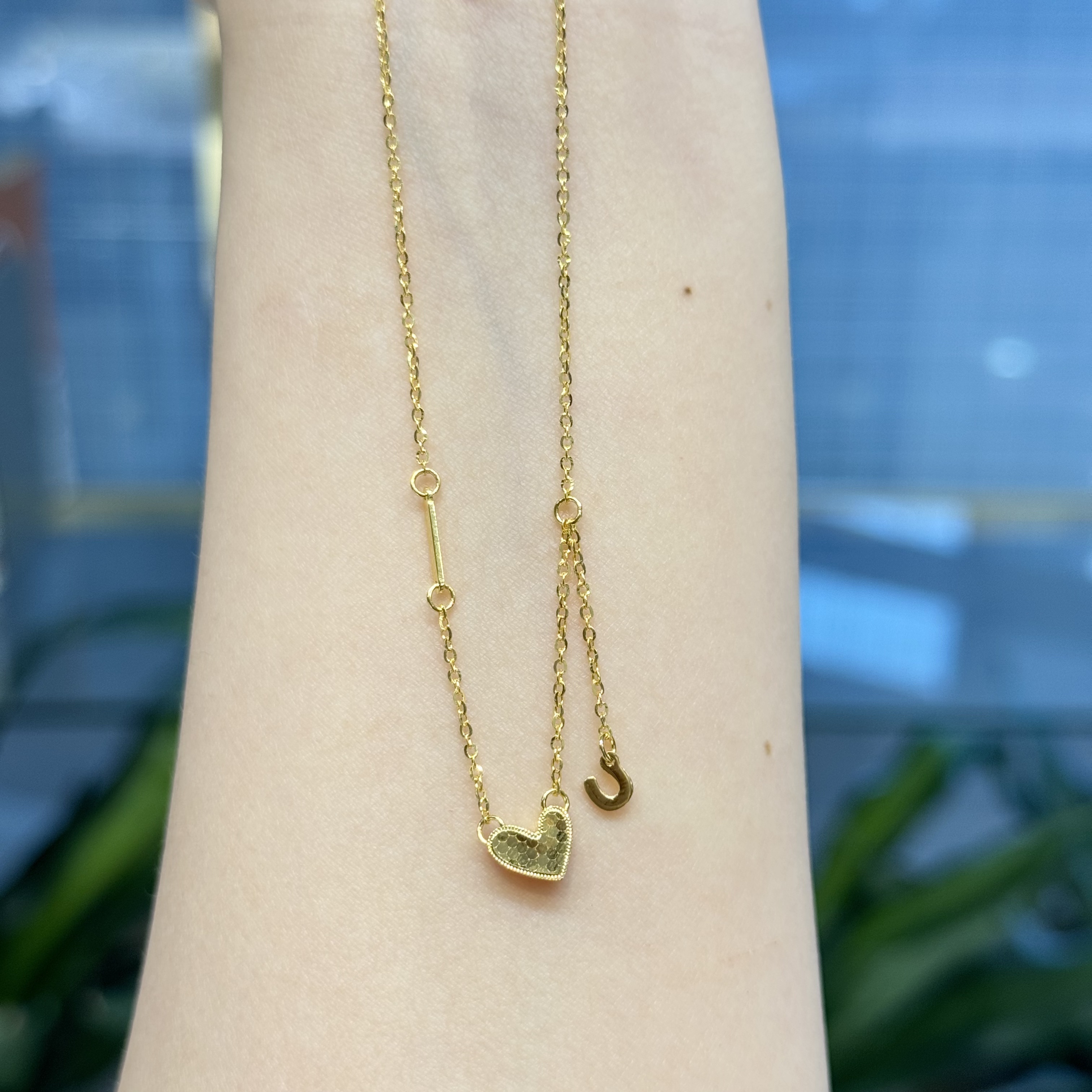 X【爱老虎油套链】 足金999精工5G