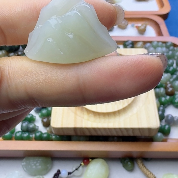 阿****和田玉未镶嵌挂件