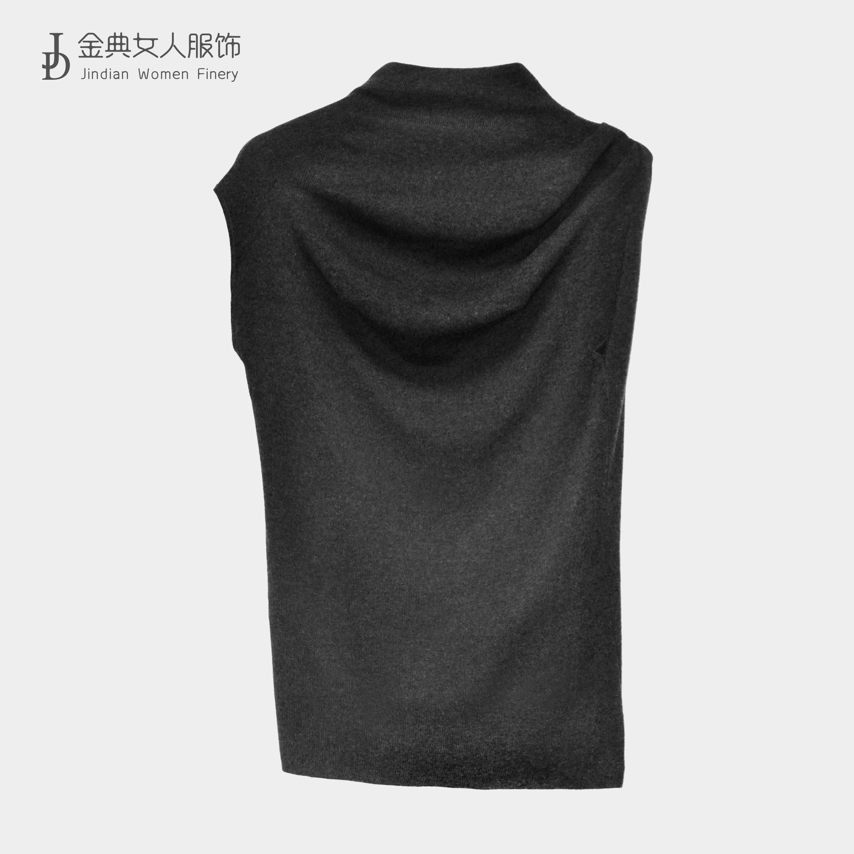 【金典女人服饰】半高领洋气软糯显瘦打底针织衫  百搭时尚上衣9073