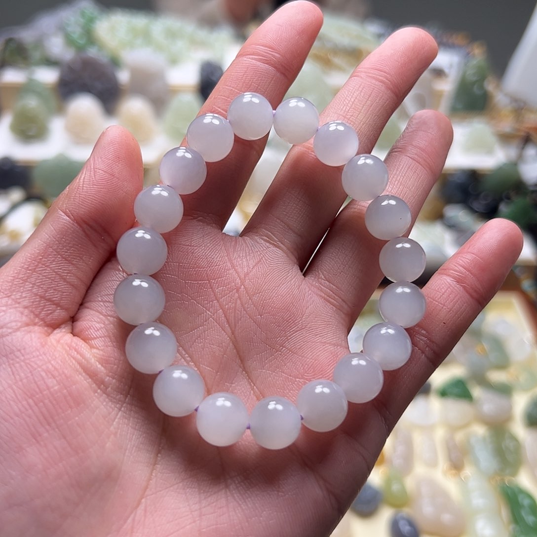 和田玉手串未镶嵌关*。