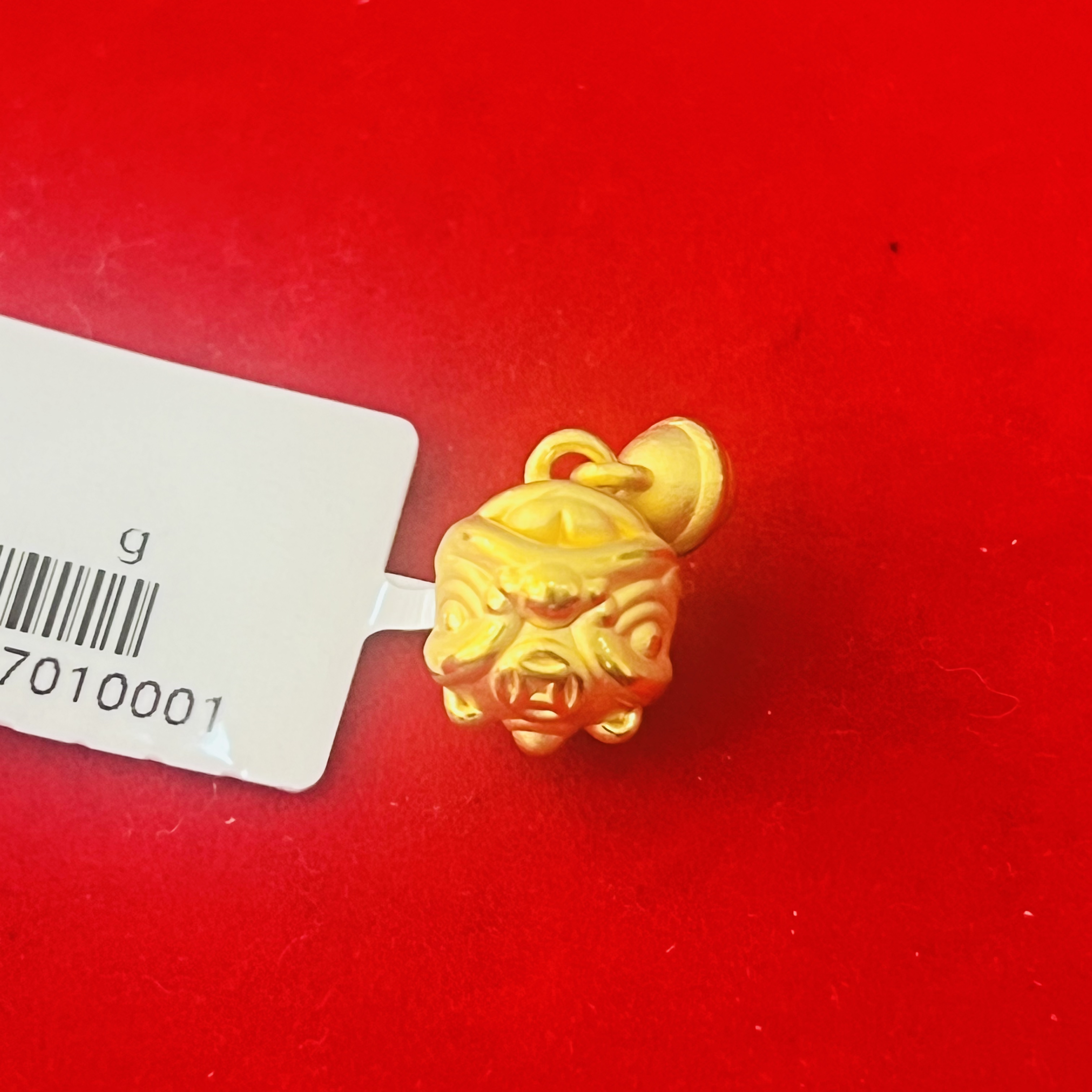 【奇奇专享】足金999投资金 舞狮 GP 1.59