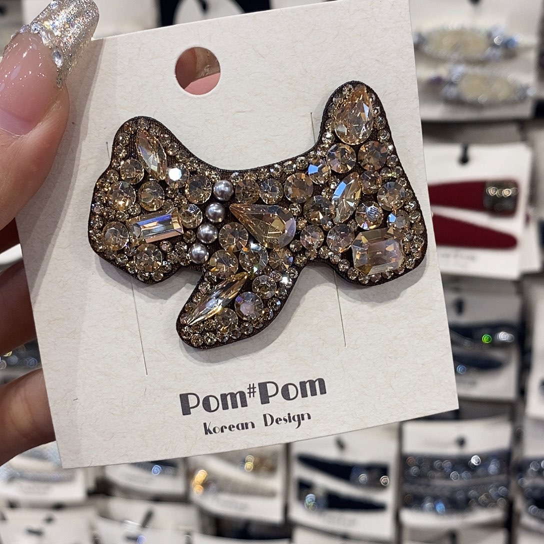 布艺铁合金拜拜夹