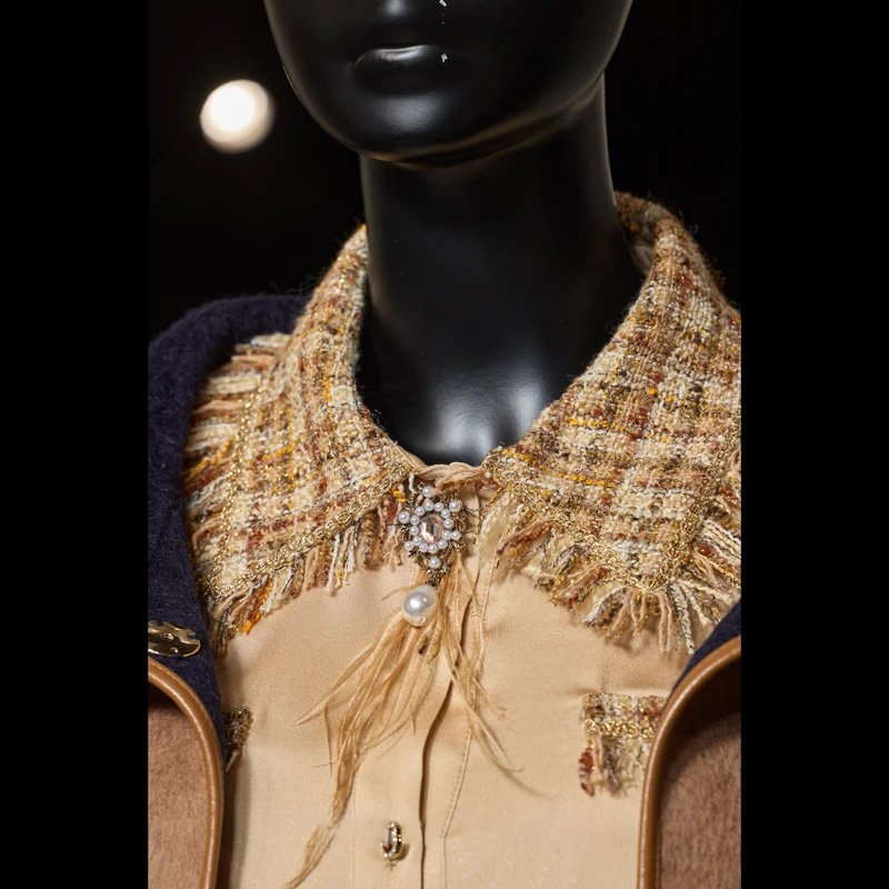 吞吞秋冬12月14号上新【羽辉衬衫 金色】衬衫女