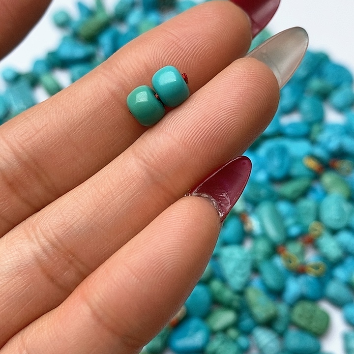 绿松石珠宝奇石未镶嵌