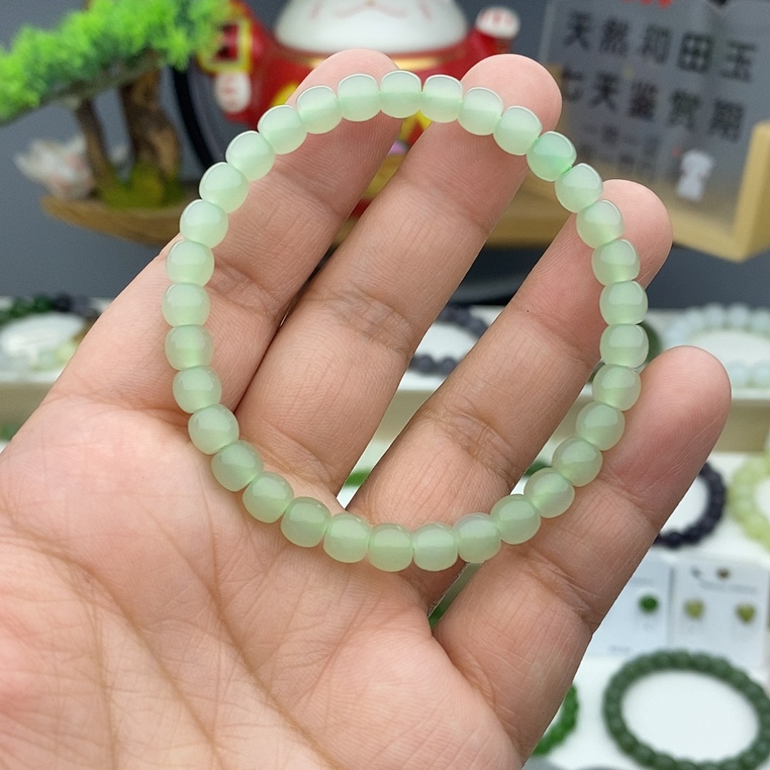 和田玉手链未镶嵌