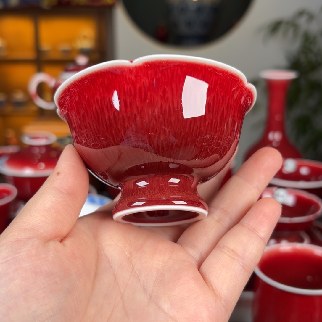 杯子景德镇高温颜色釉