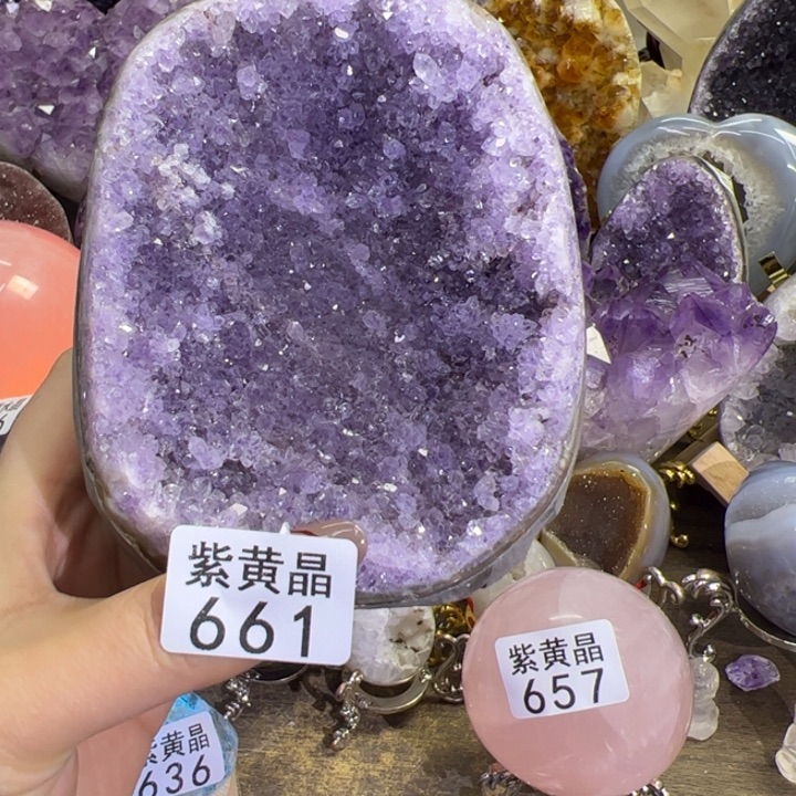 未镶嵌大型摆件（非配饰）紫晶661