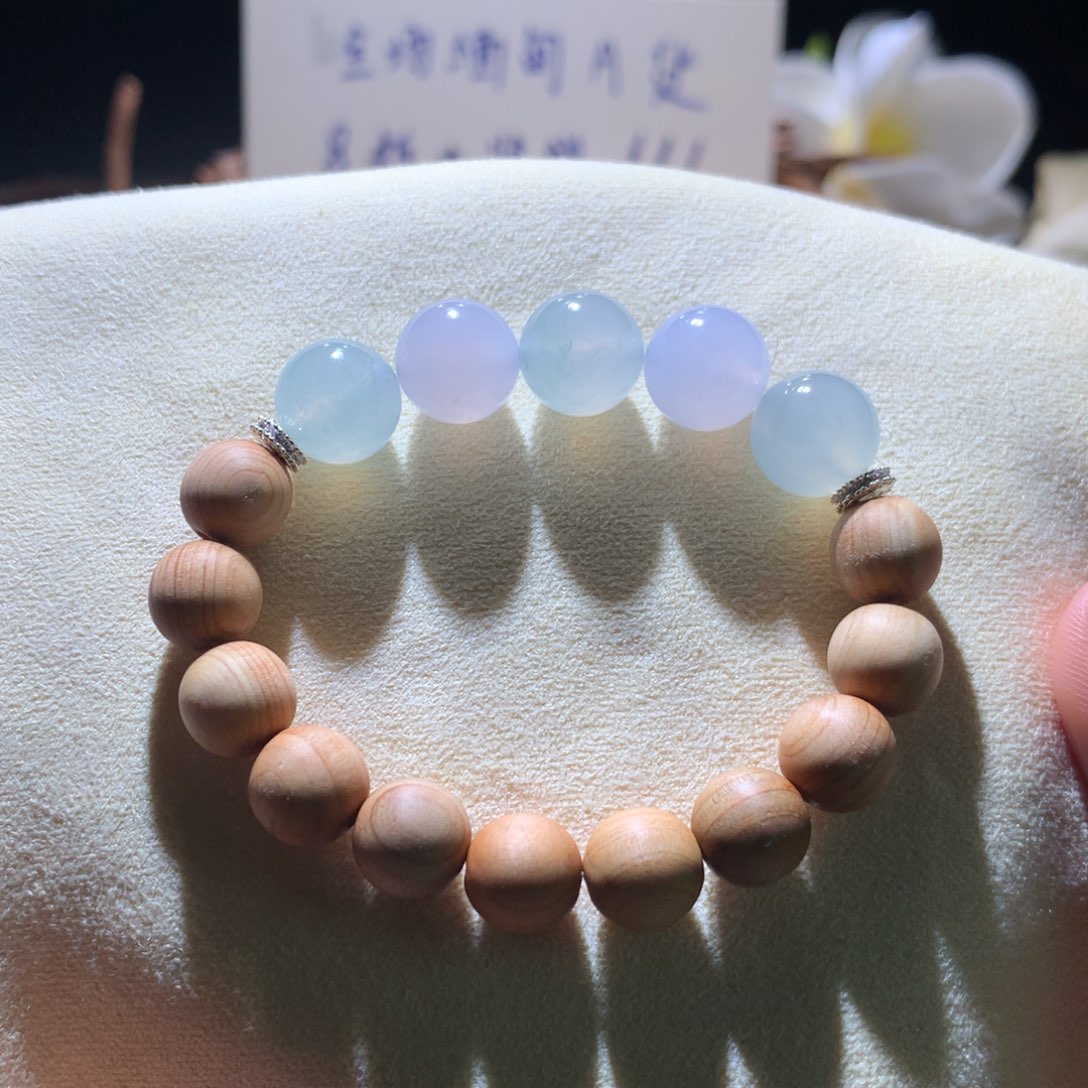 散珠翡翠福利小清新珠串