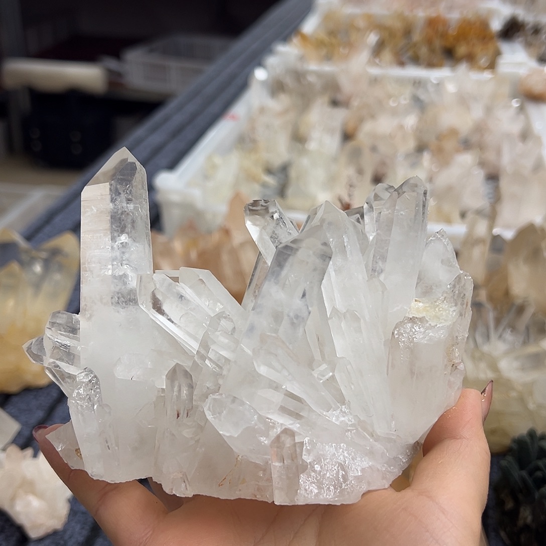 李***夏银S925镶嵌珠宝半成品水晶