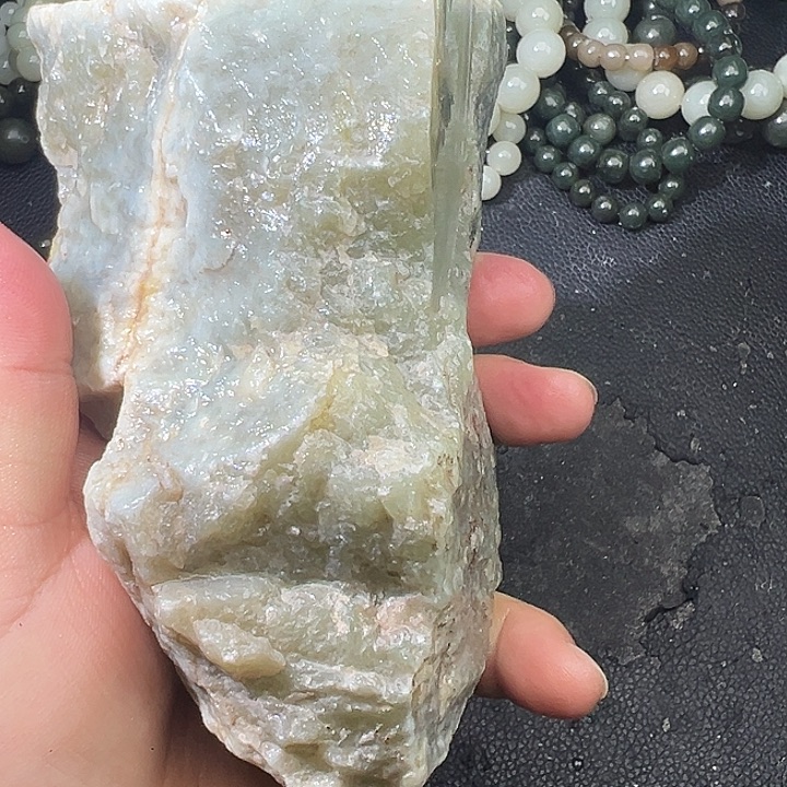 和田玉（糖玉）未镶嵌车挂