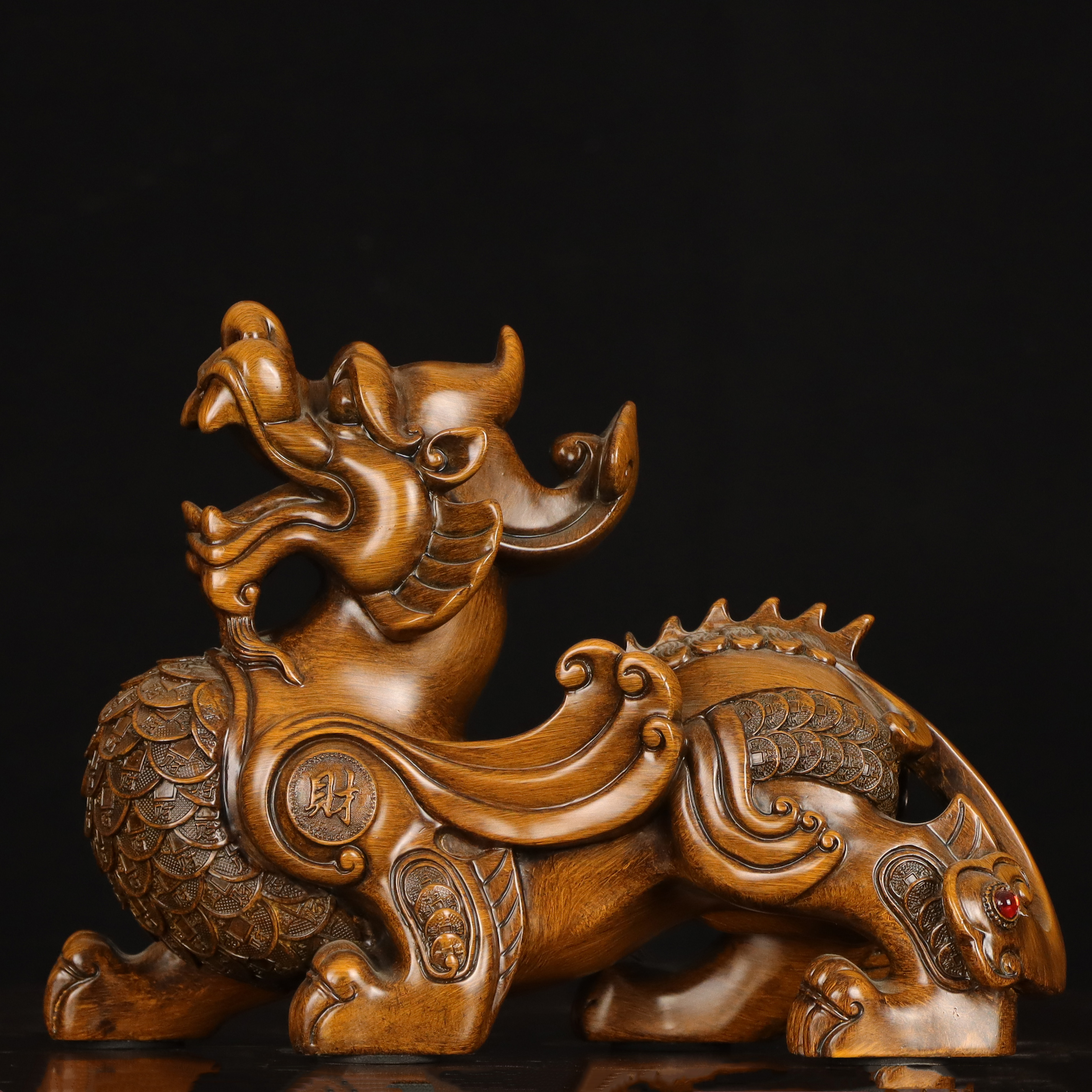 国风貔貅摆件家居客厅装饰电视柜博古架酒柜入户门搬家乔迁工艺品