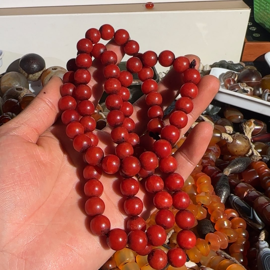 林***致玛瑙/玉髓未镶嵌颈饰