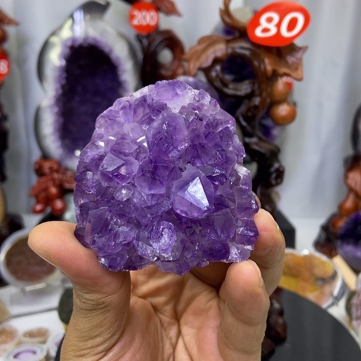 一***奇紫晶大型摆件（非配饰）未镶嵌
