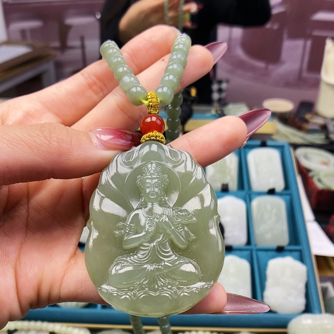 【闪购商品】和田玉颈饰未镶嵌@****睡