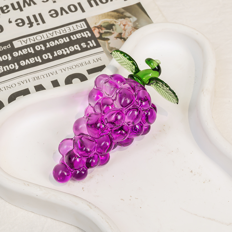 L246现代化陶瓷简约摆件客厅高级感小葡萄摆件创意立体摆设纯手工