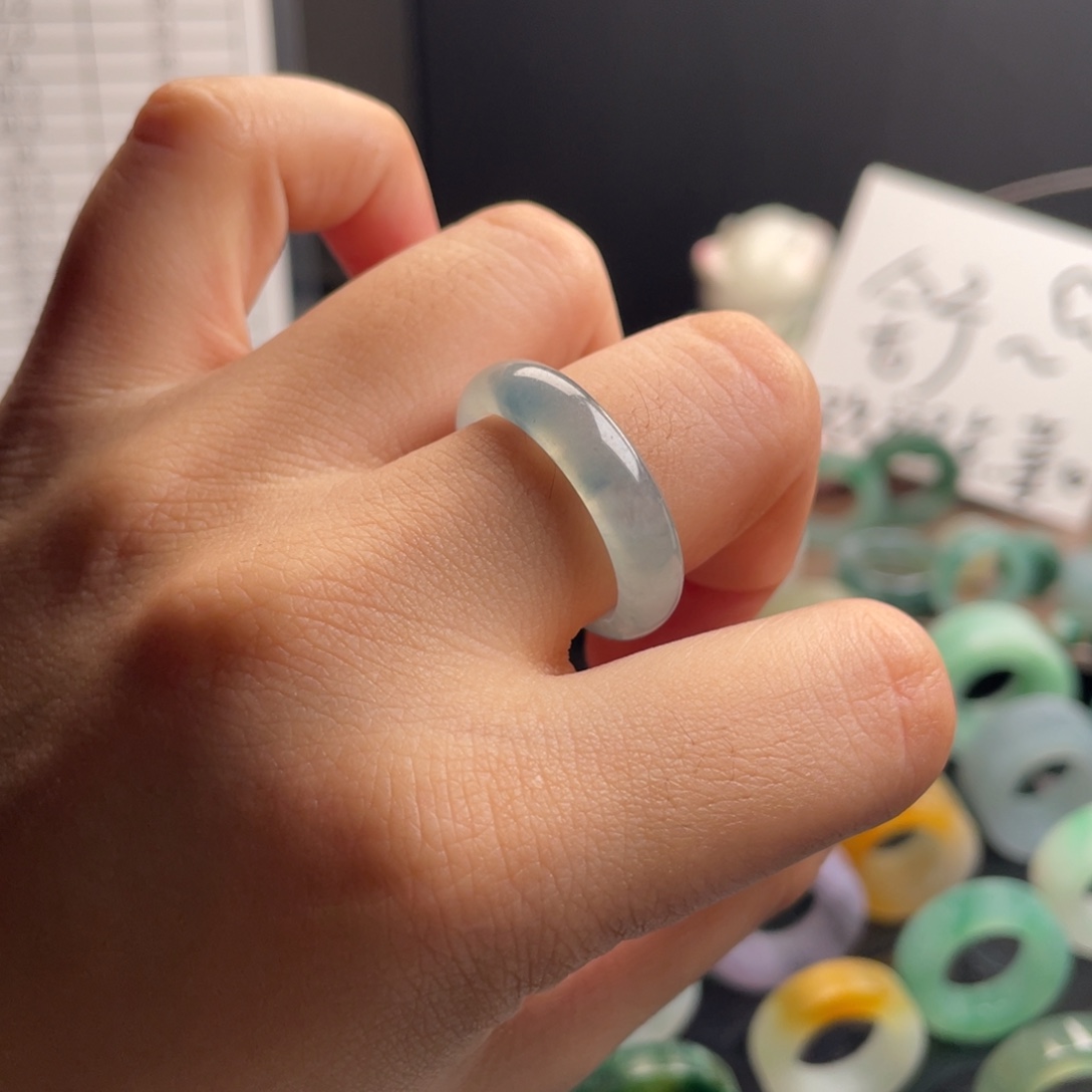 定制翡翠未镶嵌  仙蓝