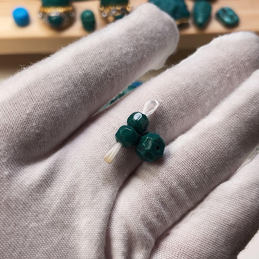 沙***神绿松石未镶嵌绿松石